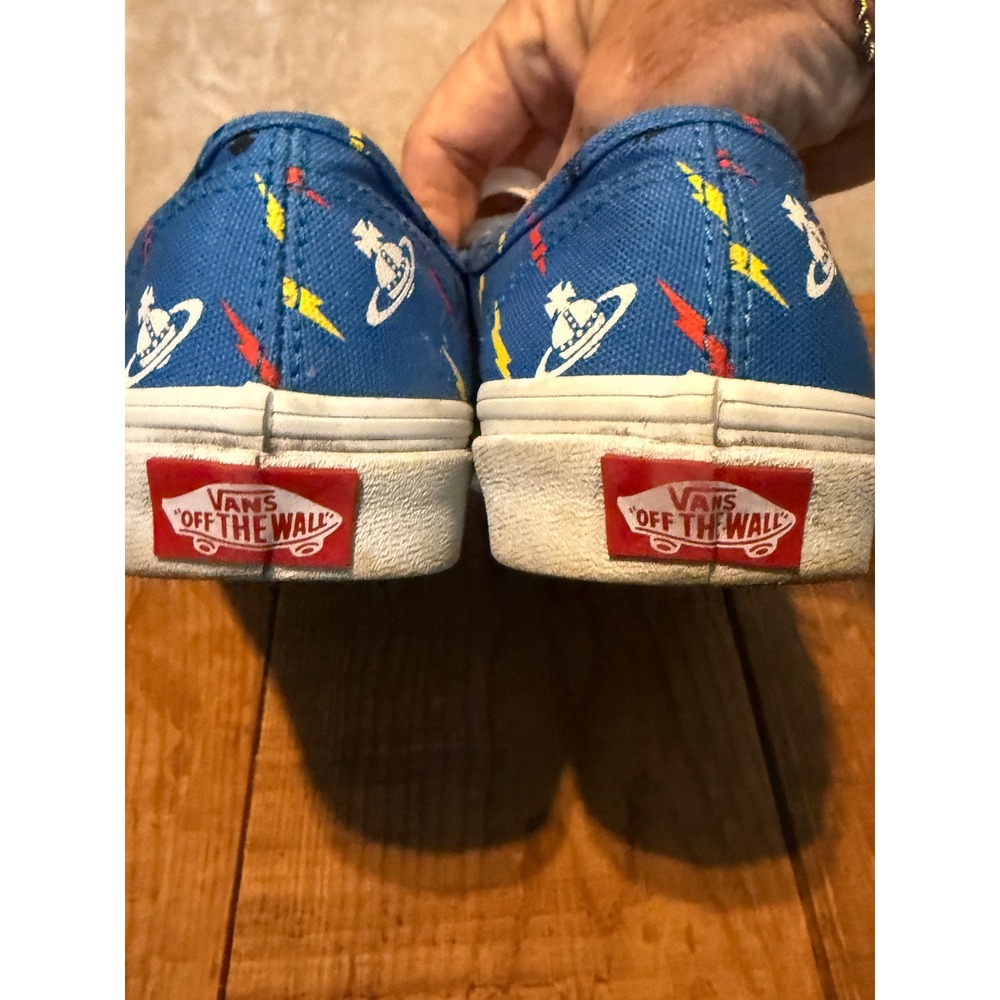 Vans x Vivienne Westwood Authentic Thunder Bolt Orbs Shoes Women Sz 6 EUC - Picture 5 of 8